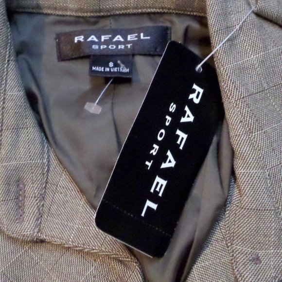 RAFAEL Sport Brown Plaid Jacket - Women’s Small - NWT - Picture 12 of 16